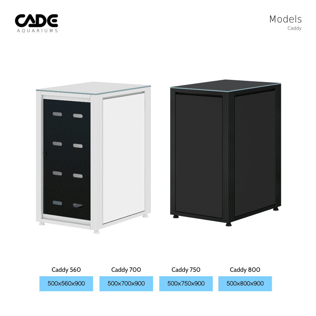 CADE Caddy Accessories Cabinet